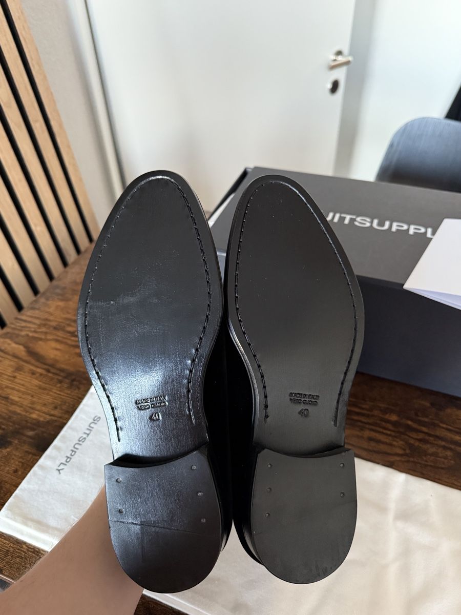 Scarpe da uomo: Black Tuxedo Slip On Velvet – Nuovo e nell'imballaggio originale da Bülach venduto da Epicst0re 3