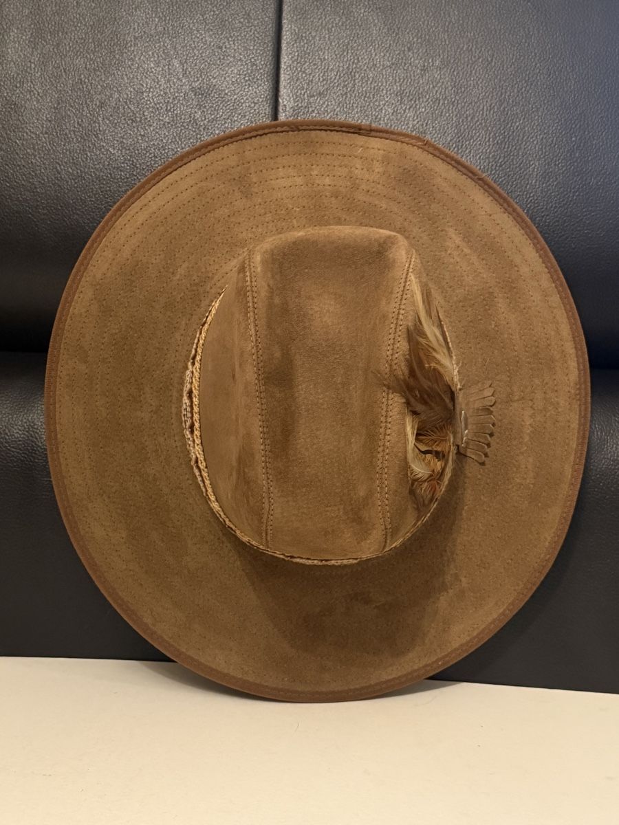 Stetson Copricapi, berretti & cappellini: Authentic Stetson Western Velour Felt Hat Size 7 – Usato da Genève venduto da sho_67qj 2