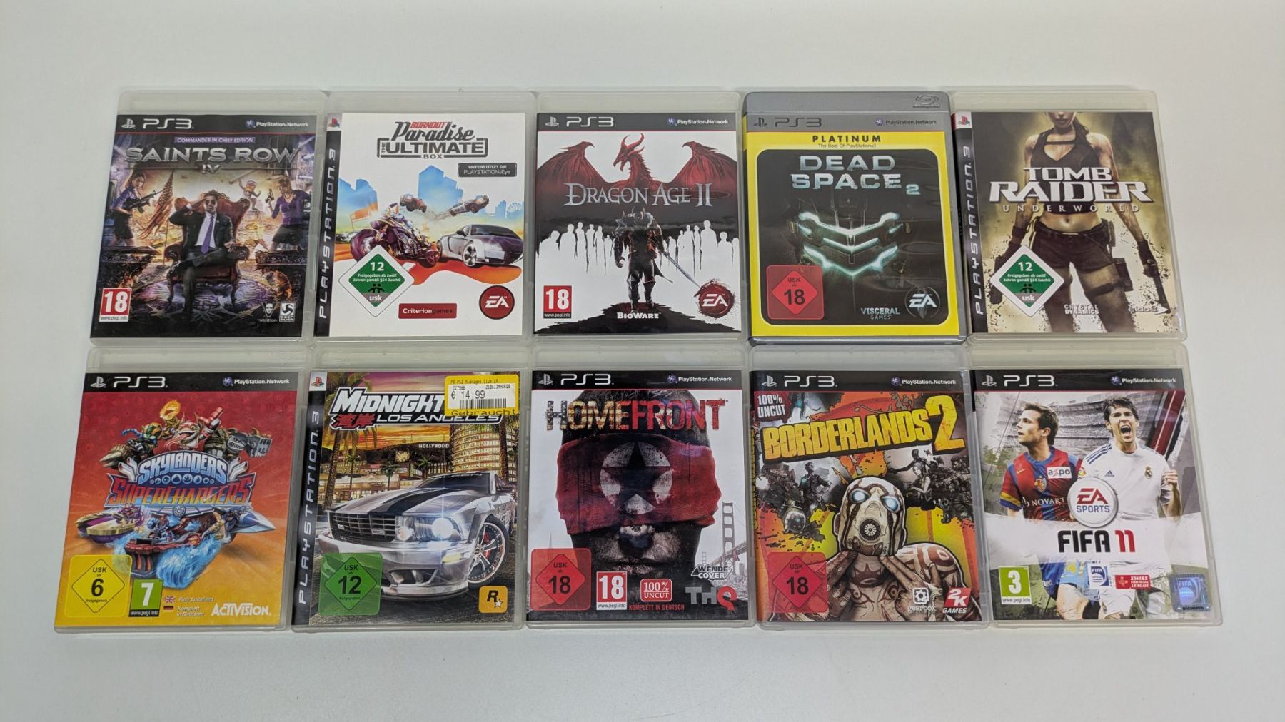 Sony Giochi: 20 PlayStation 3 Games, PS3 Sammlung – Usato da Menziken venduto da mame18 2