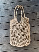 Tolle Handgewebte Strohtasche, Sommer Basttasche, Shopper