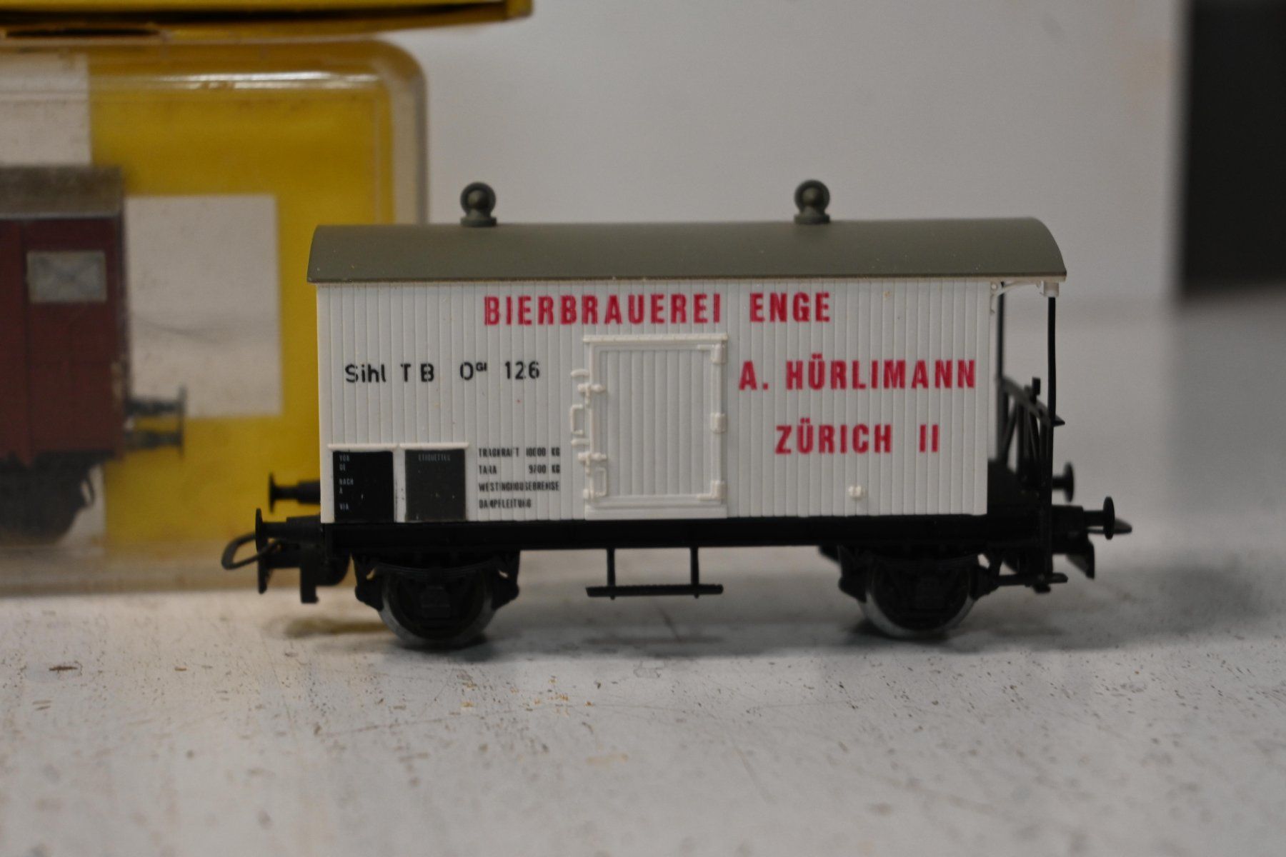 Liliput Modellini di ferrovie: Liliput HO Modellbahn Waggons+ Ruco HO/DC – Usato da Laupen ZH venduto da Zmoewe 1