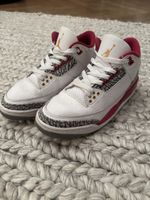 Jordan 3 Retro Cardinal, Gr. 40.5