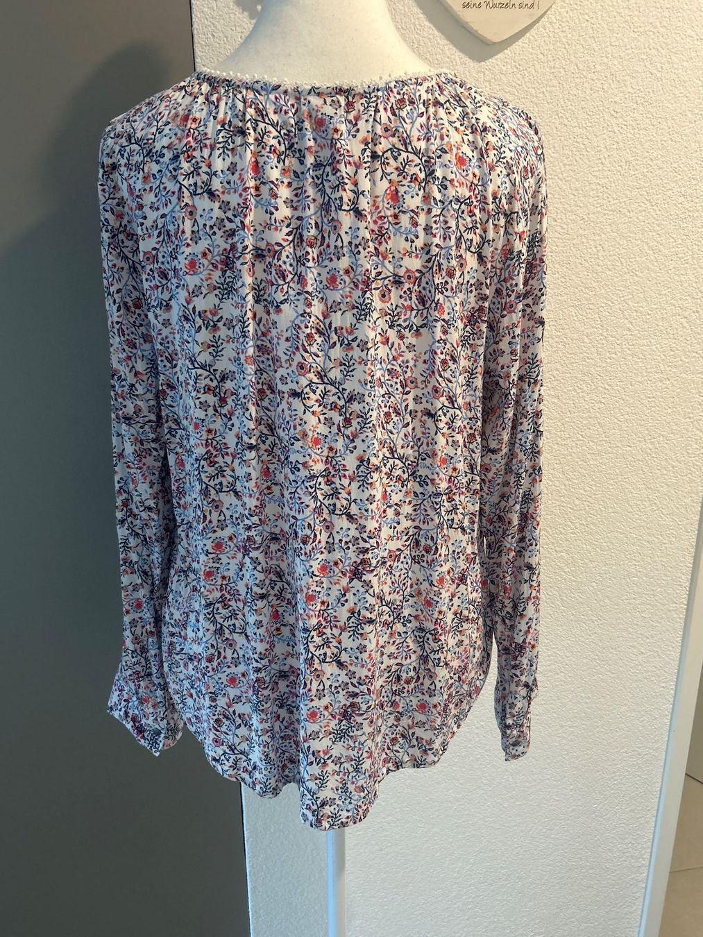T-shirt: Langarm Shirt mit Muster von Multiblu Gr.42 – Usato da Brunnen venduto da Nala2929 5
