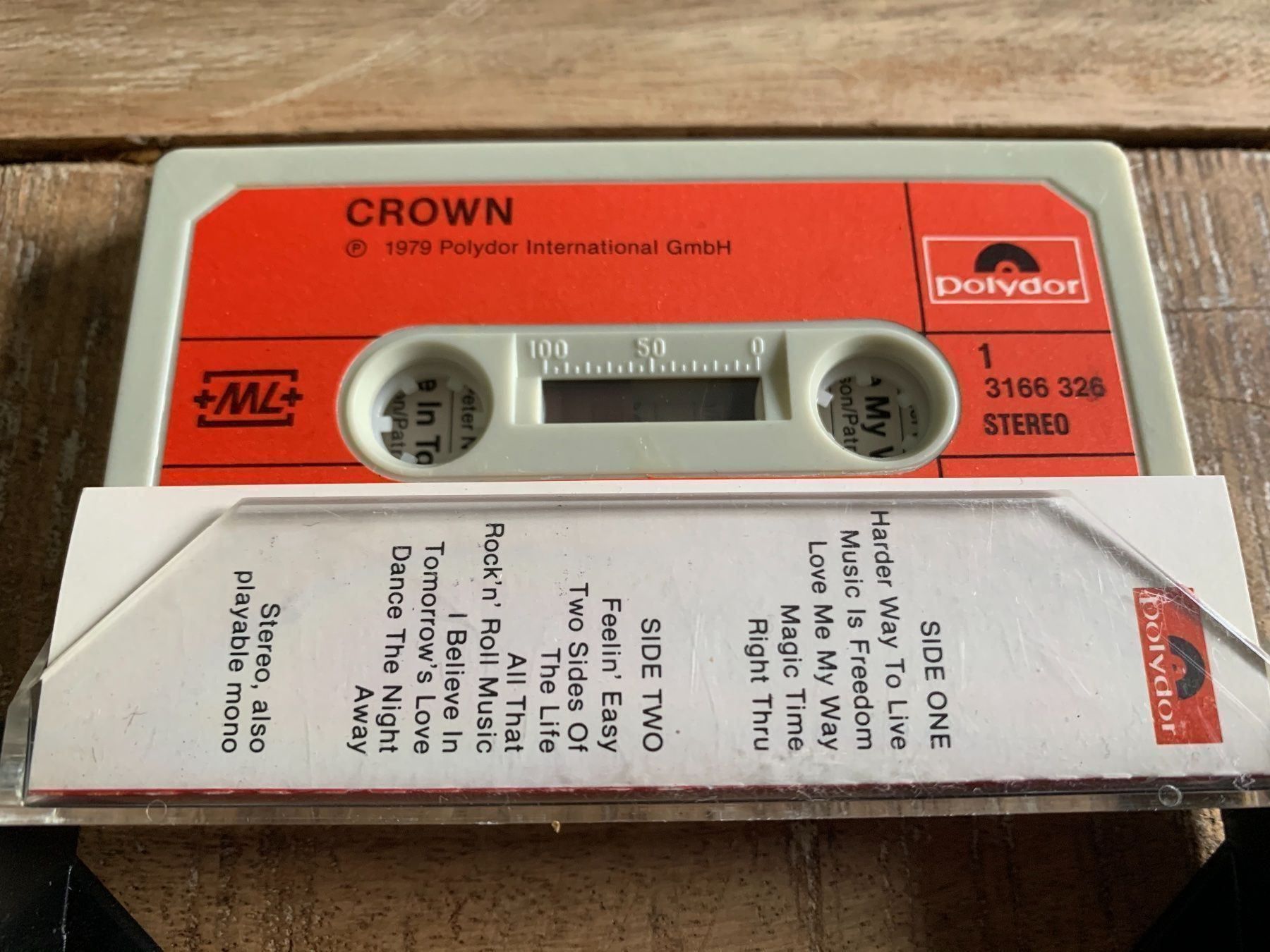 Musicassette: Crown Kassette – Usato da Regensdorf venduto da Spyke55 3