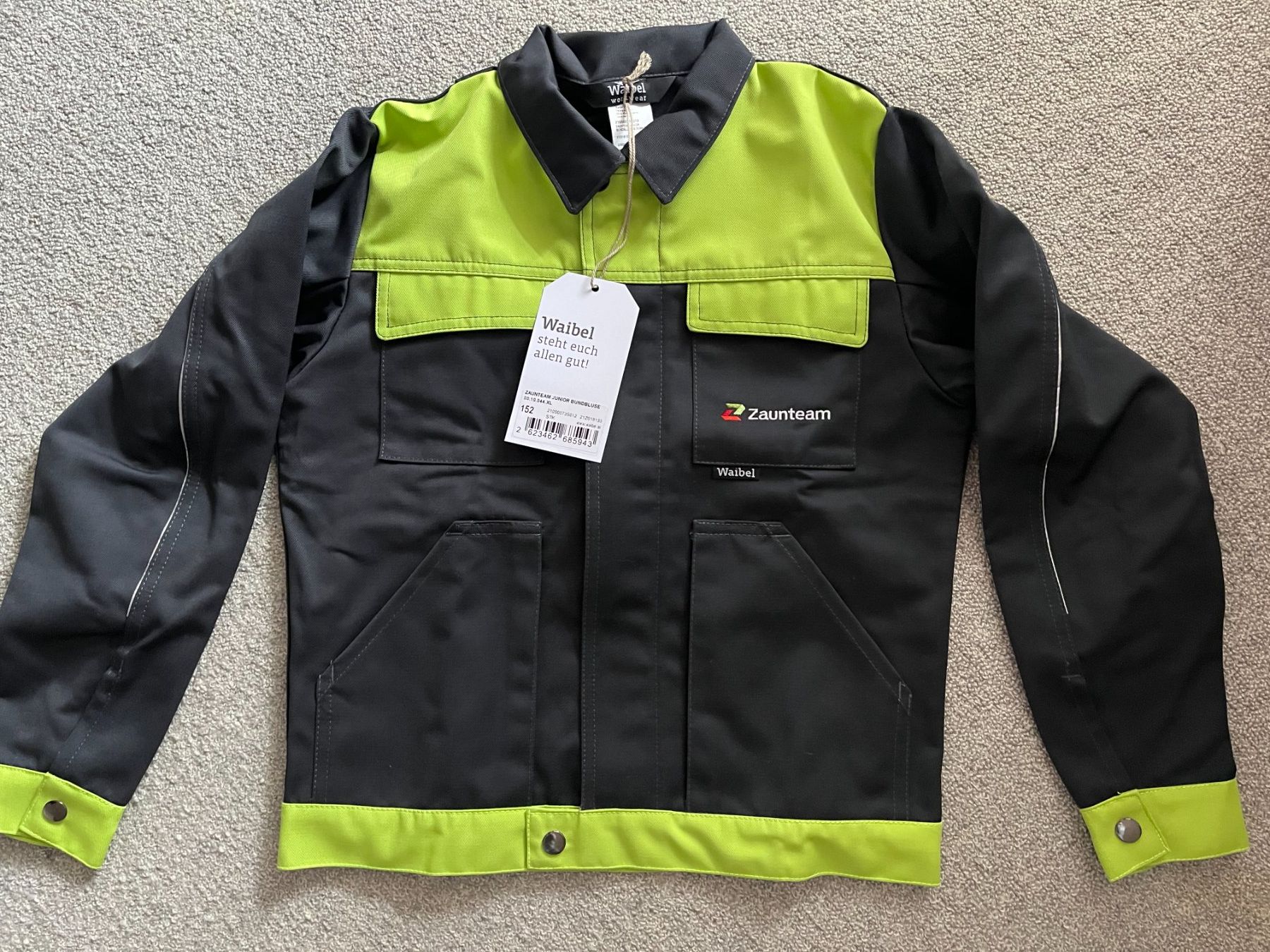 Completi: WAIBEL Kinder Arbeitsanzug Gr 152 Fabrikneu – Nuovo e nell'imballaggio originale da Rekingen AG venduto da Barmaleus 1