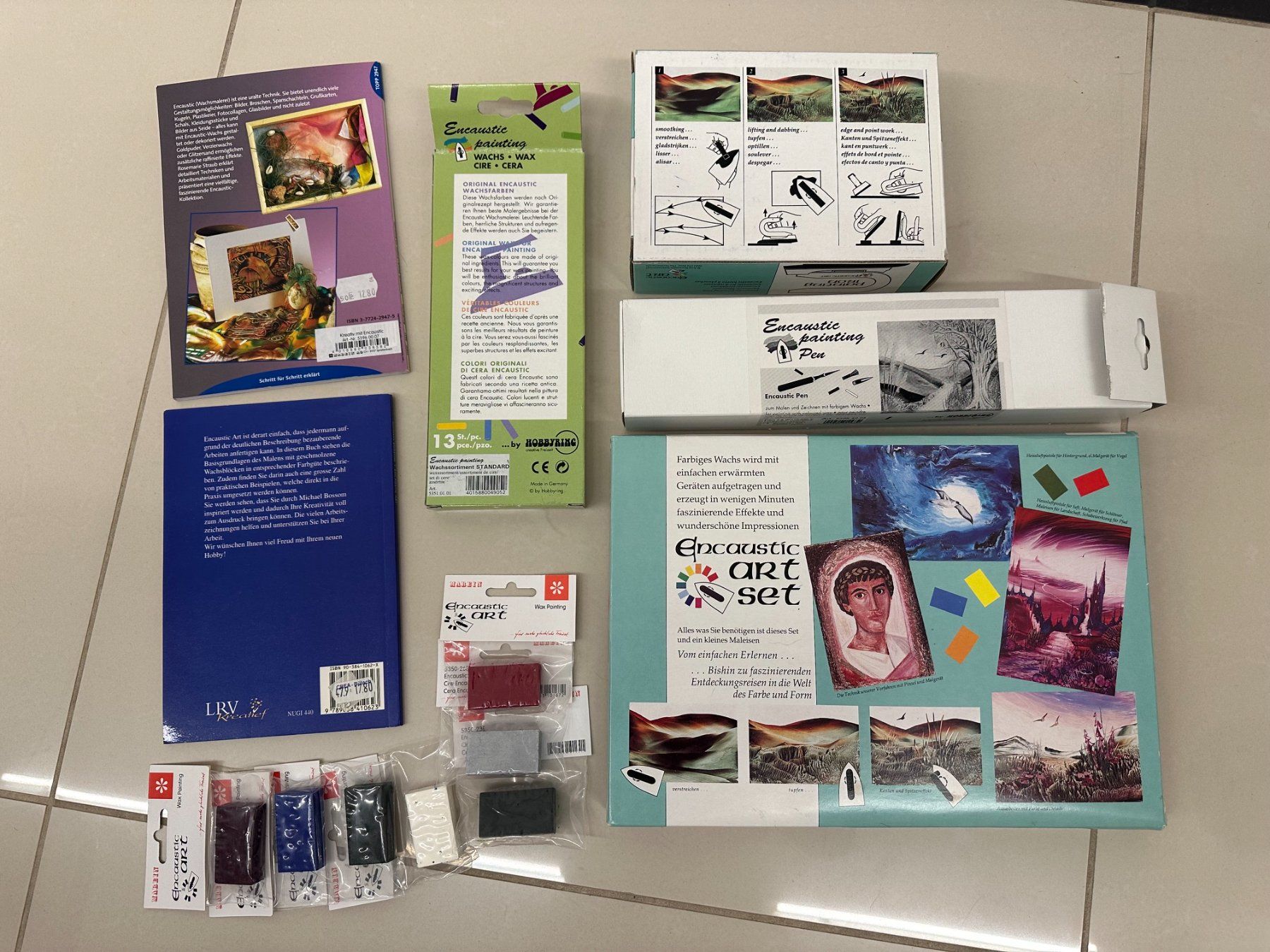 Kit bricolage: Encaustic Wachsmalset – Usato da Glattpark (Opfikon) venduto da Binggi2 1