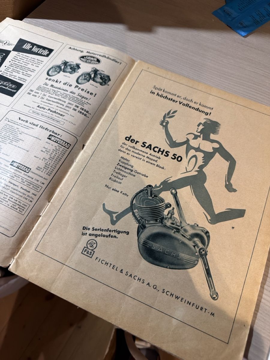 Riviste & Magazine: Moto Motorrad Sachs Oldtimer Zeitschrift Condor – Usato da Prosito venduto da Danielehh 2