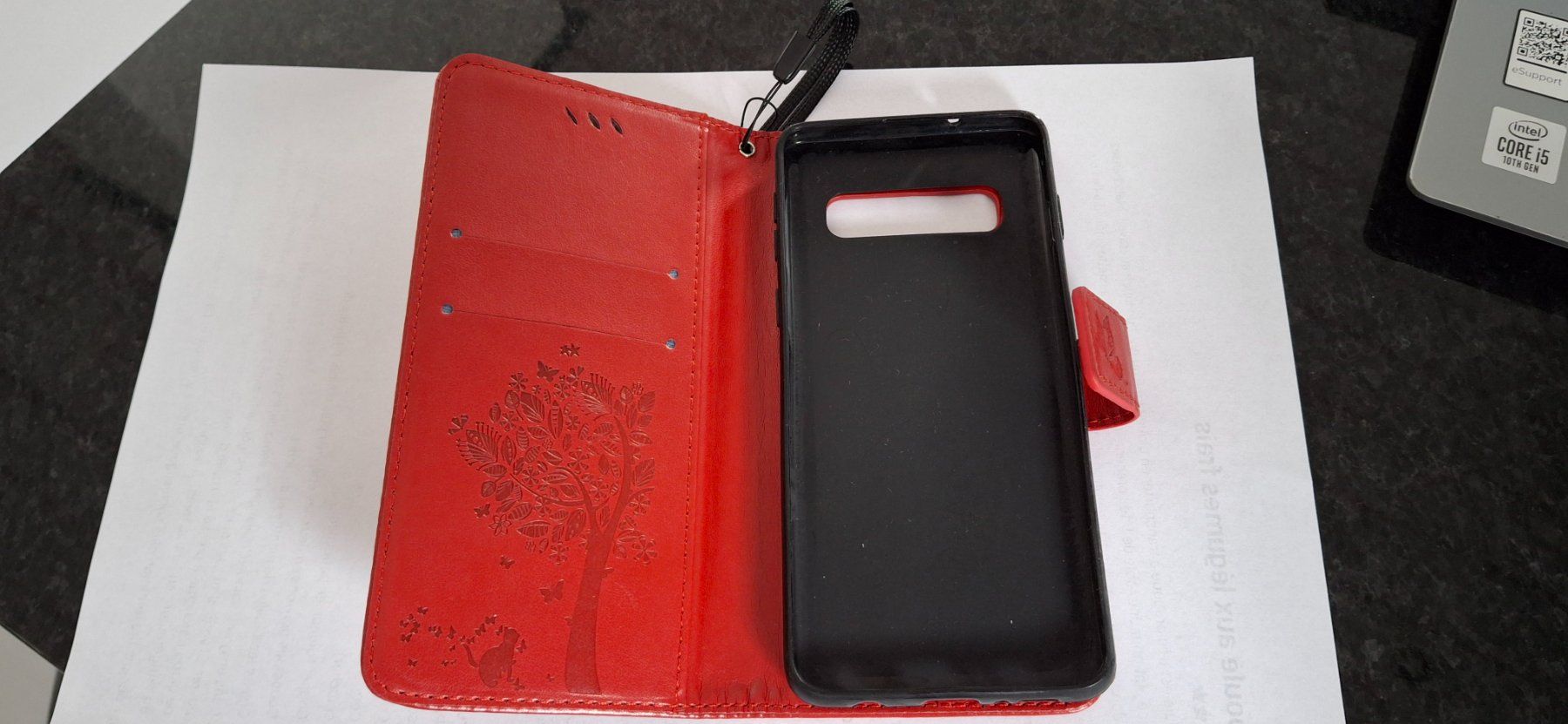 Samsung Cover & Protezioni schermo: Etui pour Samsung Galaxy S10 – Nuovo (secondo la descrizione) da Bellelay venduto da Katia5 1