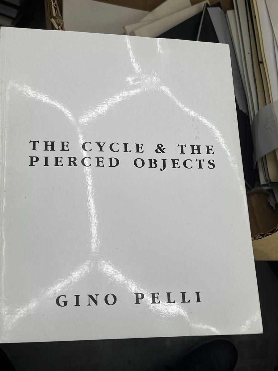 Libri: Gino Pelli Katalog The Cycle & The pierced objects – Usato da Wettingen venduto da NickInc