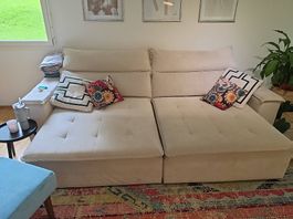 Grosses Ausziehbares Sofa