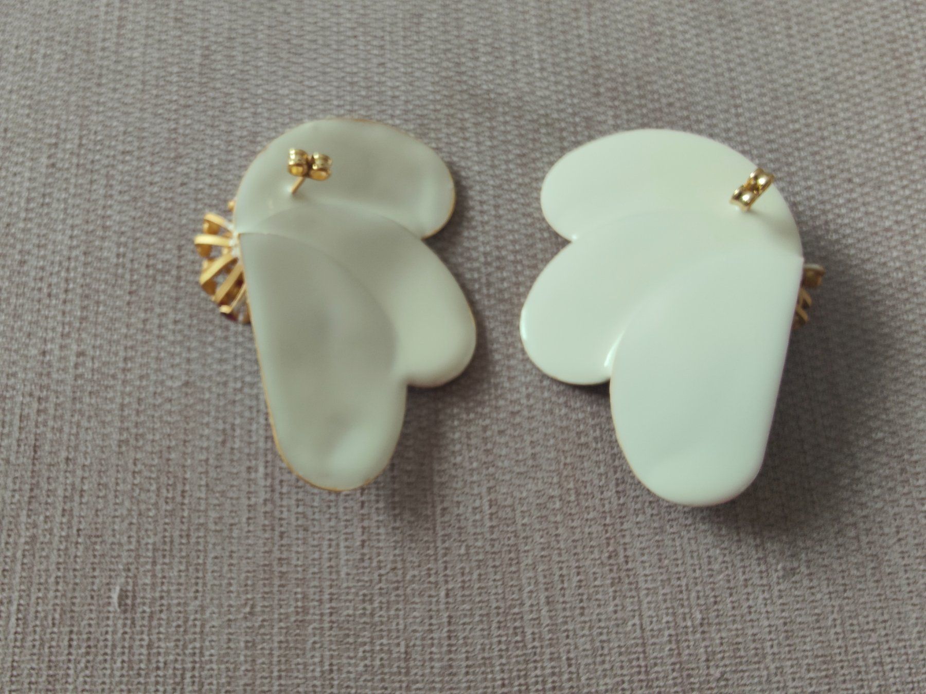 Orecchini pendenti & Orecchini a lobo: Statement-Ohrstecker Blumen, Modeschmuck – Usato da Thun venduto da flower0211 1