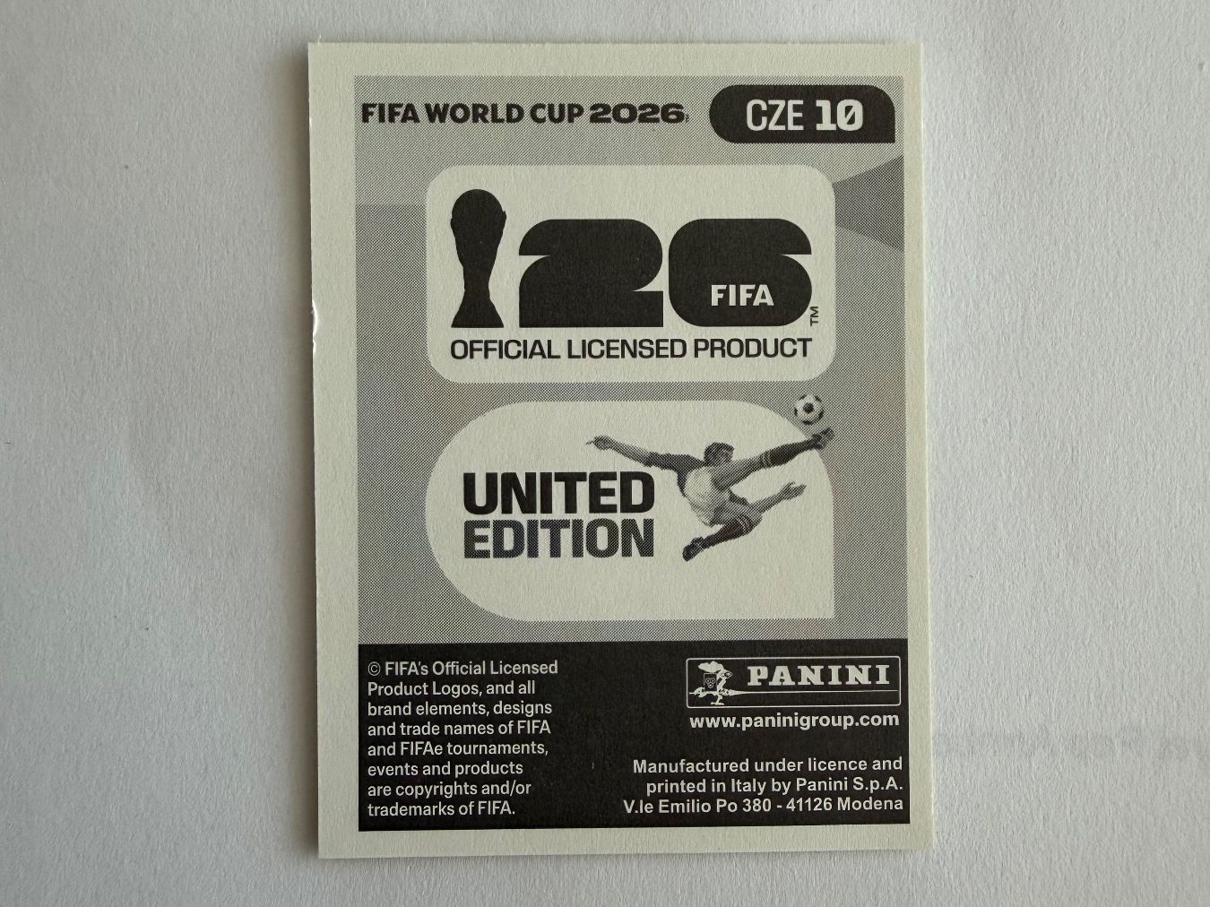 Panini Carte collezionabili: Provod CZE10 - Panini CH Edition WM 2026 – Nuovo (secondo la descrizione) da Grenchen venduto da nicus_aveiro 1