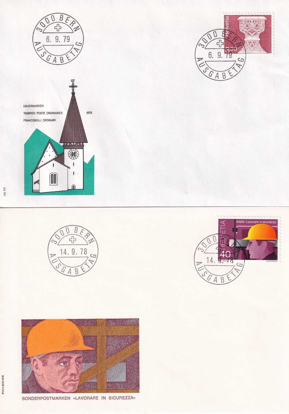 Tutti i francobolli: Lot 8 Briefe FDC 1978 - 1979 – Usato da Rossa venduto da becky05 1