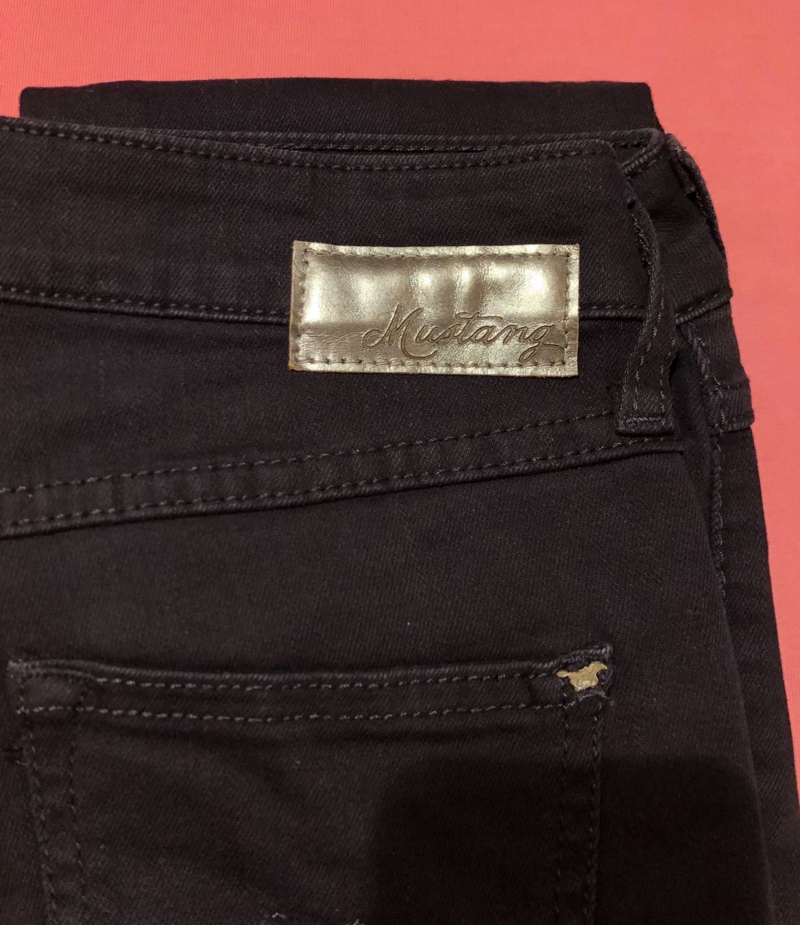 Hosen: Mustang Hose schwarz, W26 / L32 – Gebraucht aus Kriessern von c_n1 2