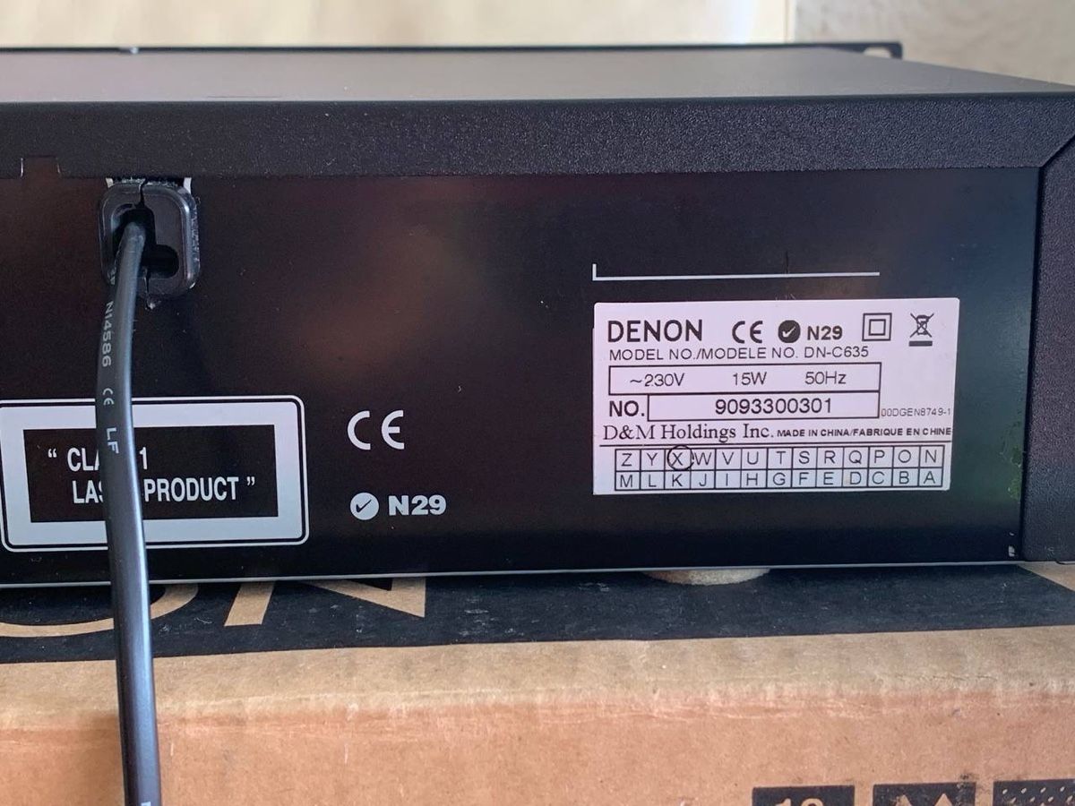 Denon Lettore multimediale & Streamer: Denon - DN-C635 - Professioneller CD-Player – Usato da Schaan venduto da nan_2pg2 6
