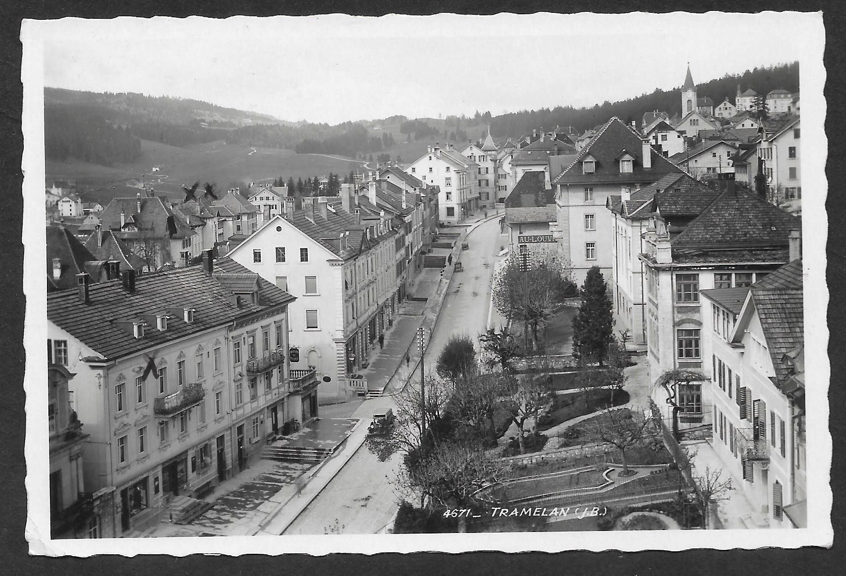 Cartoline postali: Tramelan Strassenpartie – Usato da Olten venduto da clotaldi