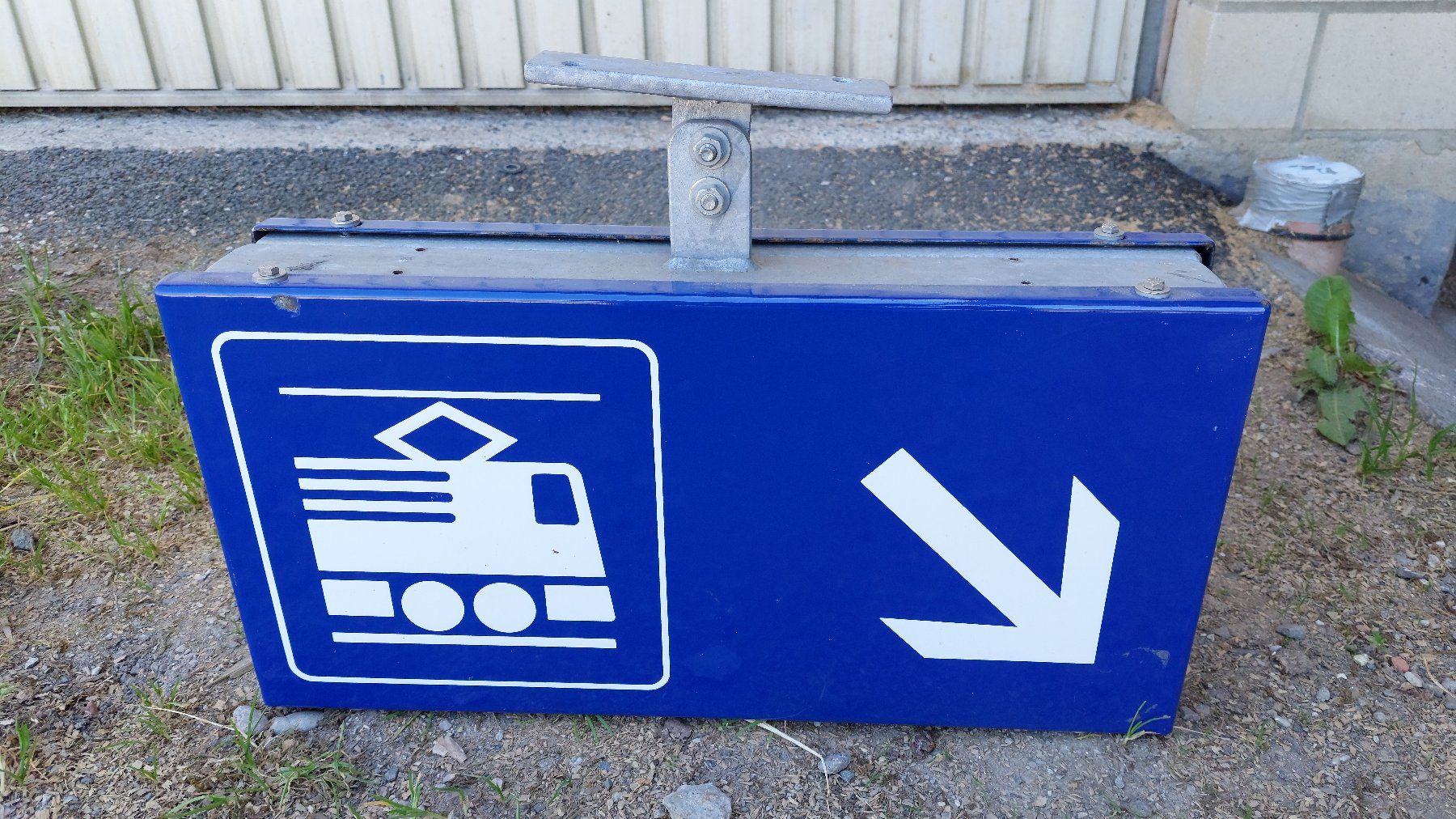 Insegne: SBB Bahnschild - Original – Usato da Mamishaus venduto da buyline