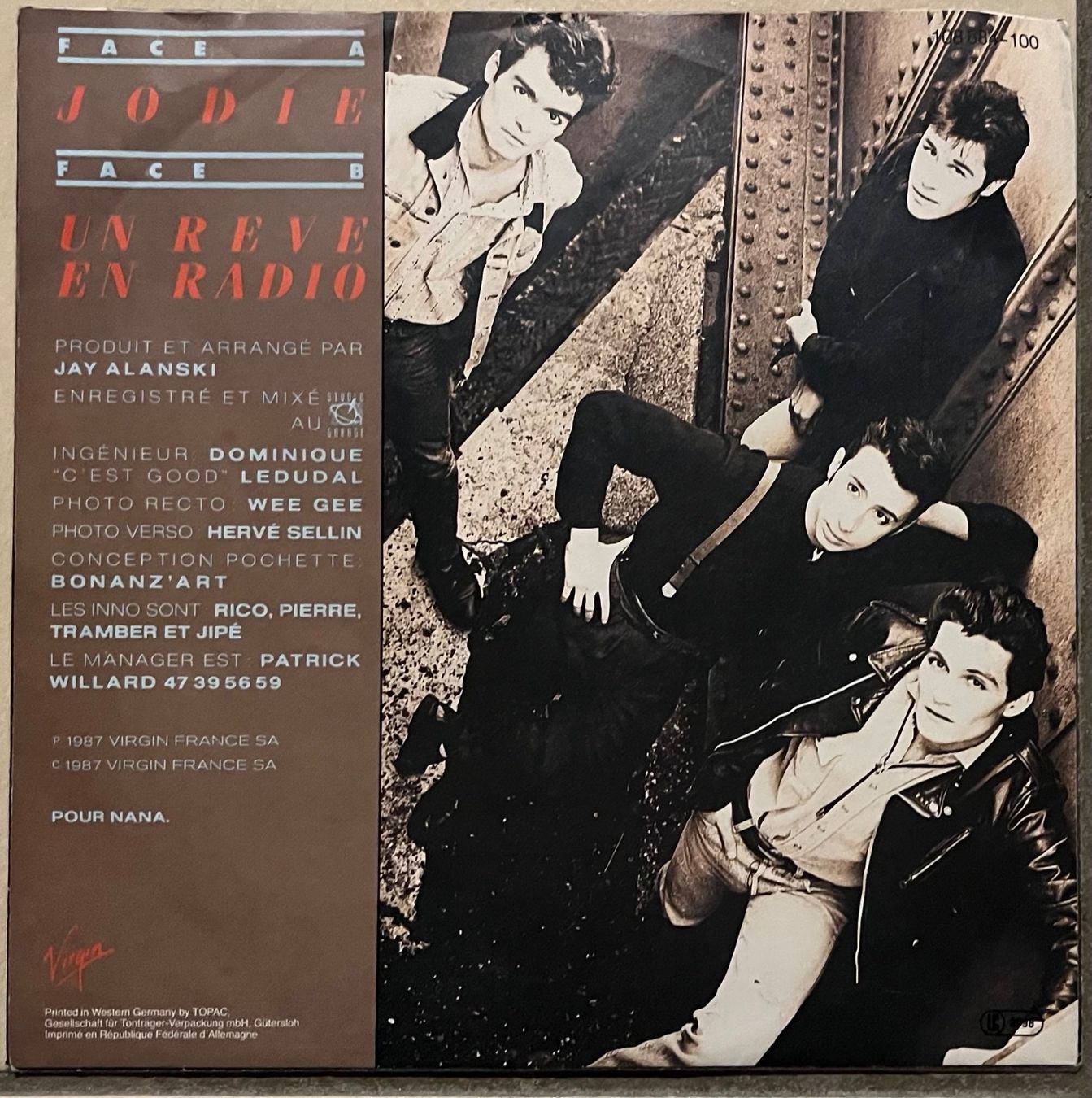 Schallplatten: LES INNOCENTS - JODIE – Gebraucht aus Bussigny von vinyl-pas-cher 1