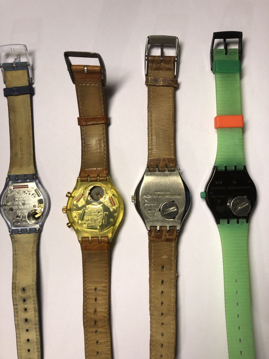 Swatch Orologi: Lot de 4 SWATCH – Usato da Cernier venduto da Classic_Time 1
