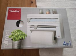 Küchenpapier-/ Alufolien- / Frischhaltefolienhalterung 