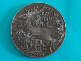 Medaille Bundesschiessen 1906 München, 40mm