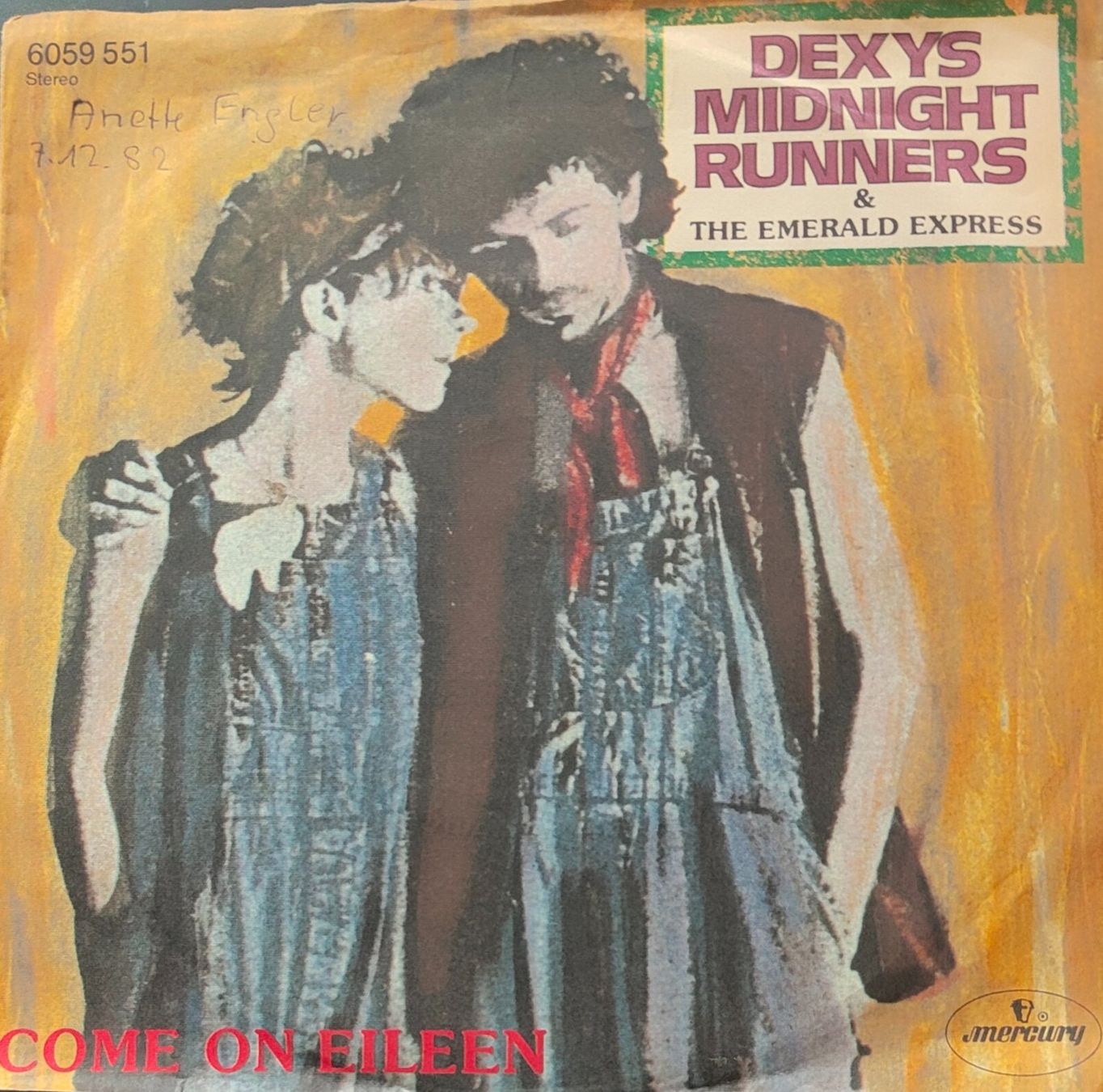 Dischi in vinile: Vinyl-Single Dexys Midnight Runners - Come On Eileen – Usato da Langenthal venduto da Modo39