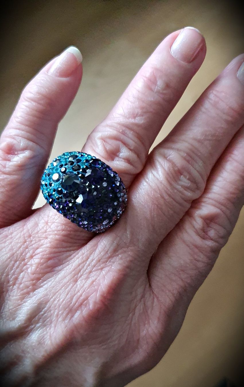 Swarovski Ringe: Funkelnder Statement Ring, Grösse 58, neuwertig! ✨💍 – Neu (gemäss Beschreibung) aus Zürich von robbie04