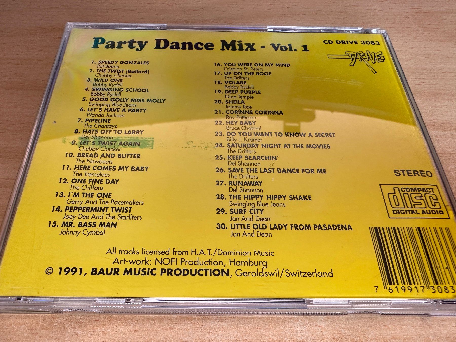 CDs: Various – Party Dance Mix 1 – Gebraucht aus Rikon im Tösstal von Alpenmutz 1