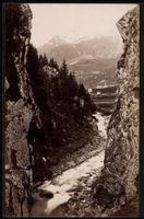 Fotografie Airolo, Blick durch die Stalv