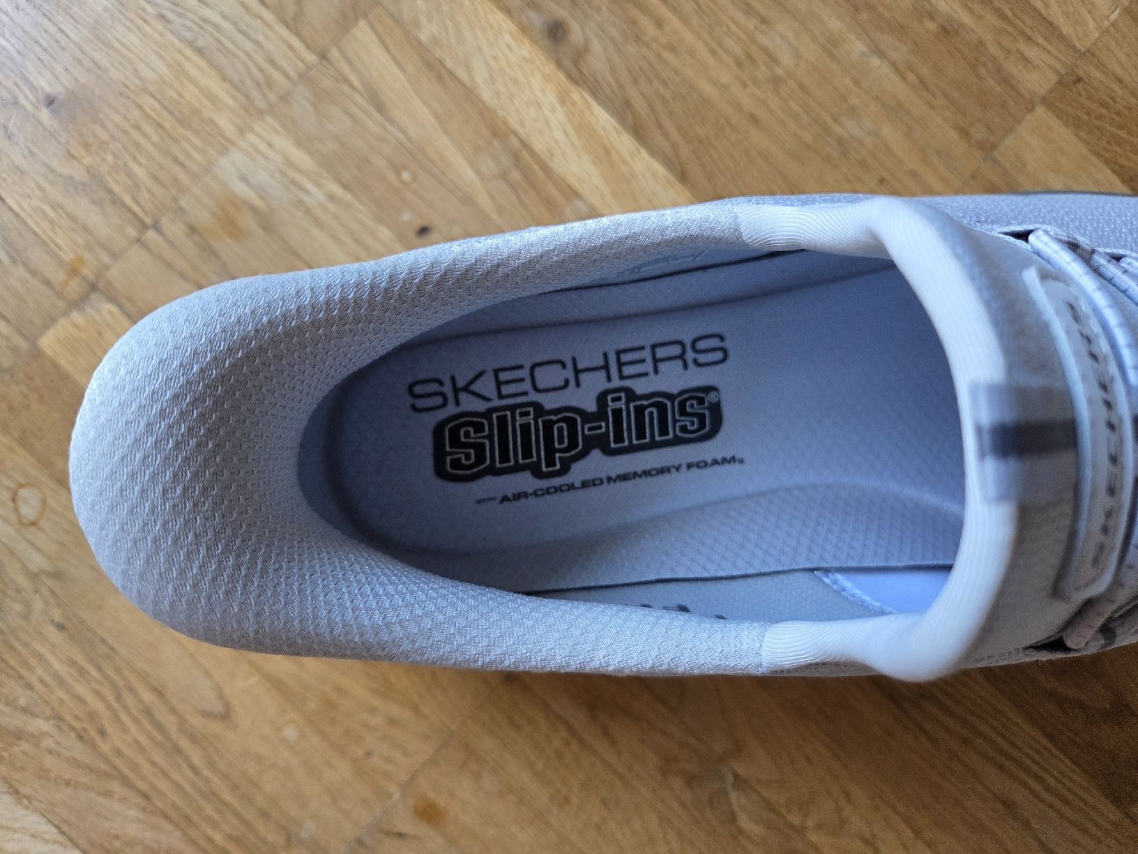 Skechers Scarpe da uomo: Skechers slip-ins, hellgrau, Grösse 46 – Nuovo (secondo la descrizione) da Zürich venduto da Billy0808 5