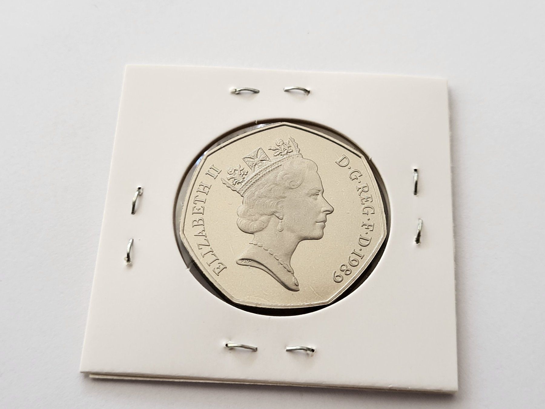 Alle Münzen: 50 Pence 1989 PP – Neu (gemäss Beschreibung) aus Pravidondaz von LVtik 2
