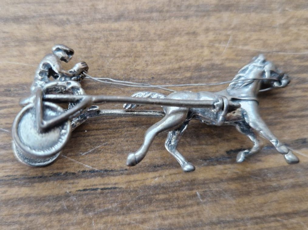Statuette: Figur Miniatur Silber Storch – Usato da Mörschwil venduto da wunderkiste44 5