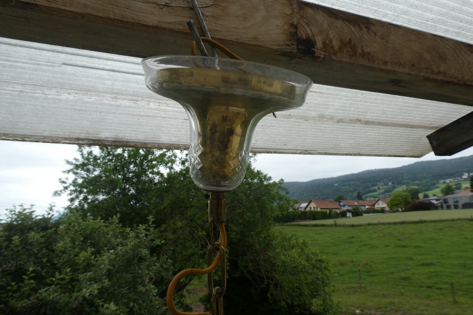 Lustres & lampes de plafonds: Jolis lustre a pampilles – D'occasion à Fontaines NE par monloisir 3