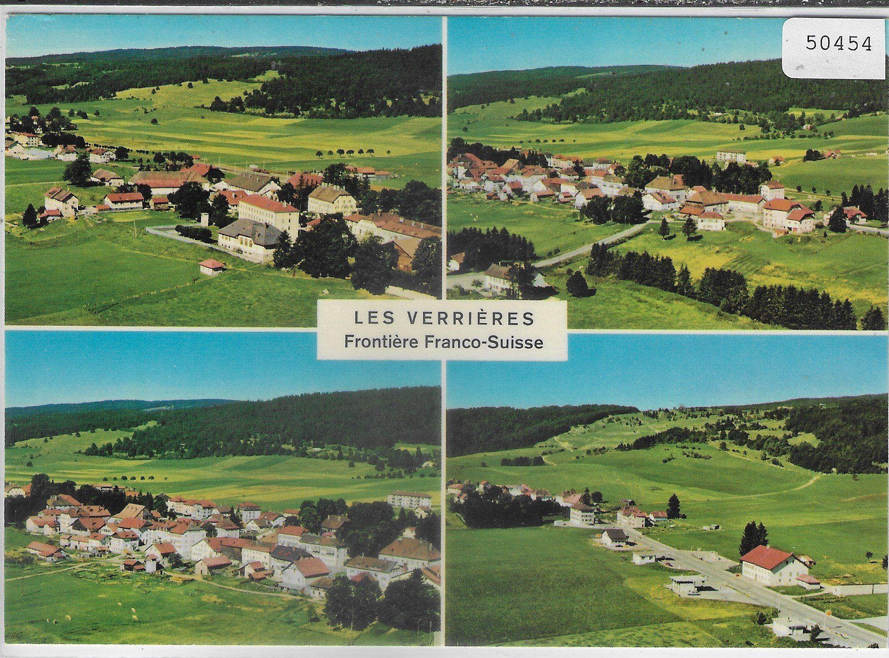 Ansichtskarten: Les Verrieres - Frontiere Franco-Suisse - Multiview – Gebraucht aus Ettingen von Kartenplanet