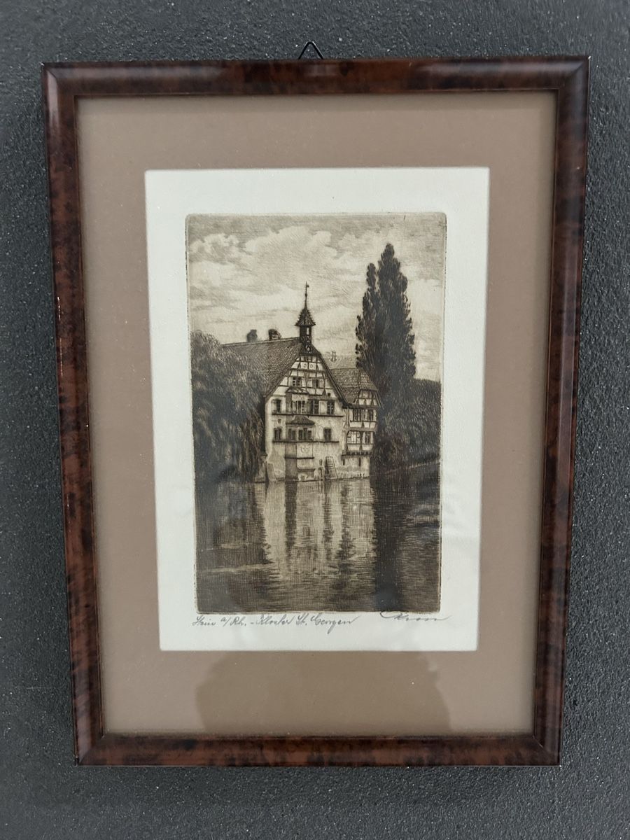 Dipinti: Stein am Rhein, Radierung – Usato da Kreuzlingen venduto da Pix66 5