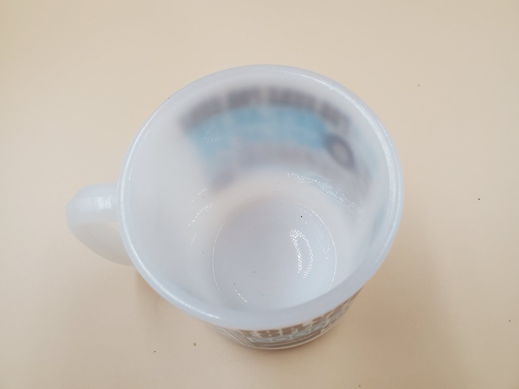 Tazze: Tasse Glasbake 70's - Bleu et marron – Usato da Rennaz venduto da La_malle_du_dauphin 3
