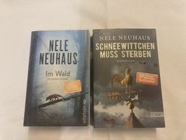 Nele Neuhaus Krimis "Im Wald", "Schneewittchen", Top Zustand