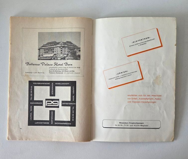 Alfa Romeo Dokumente: Programmheft Grand Prix Bern 1952 GP Schweiz Autorennen – Gebraucht aus Schenkon von Elbarto007 6