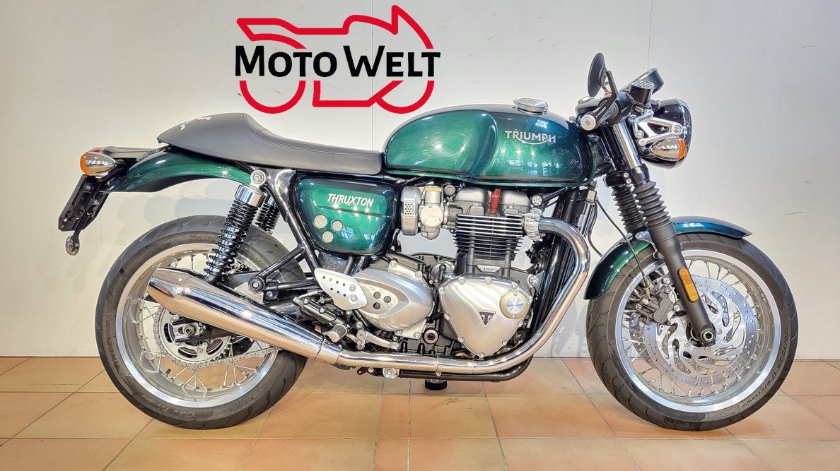 Triumph Strada: Triumph Thruxton 1200 i ABS – Usato da Tägerschen venduto da Moto-Welt