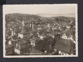 St. Gallen   -   alte Ansichtskarte ** mit Stadtbild