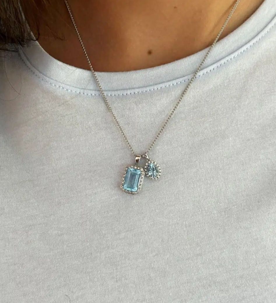 Ciondoli: pendentif aigue-marine – Usato da Collombey venduto da Preloveditems 4