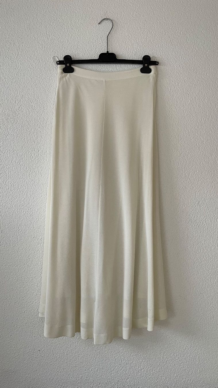 Massimo Dutti Gonne: MASSIMO DUTTI XS S/NP65CHF Viscose Elastane Rock Cremefarben – Nuovo (secondo la descrizione) da Kölliken venduto da Prscoo 5