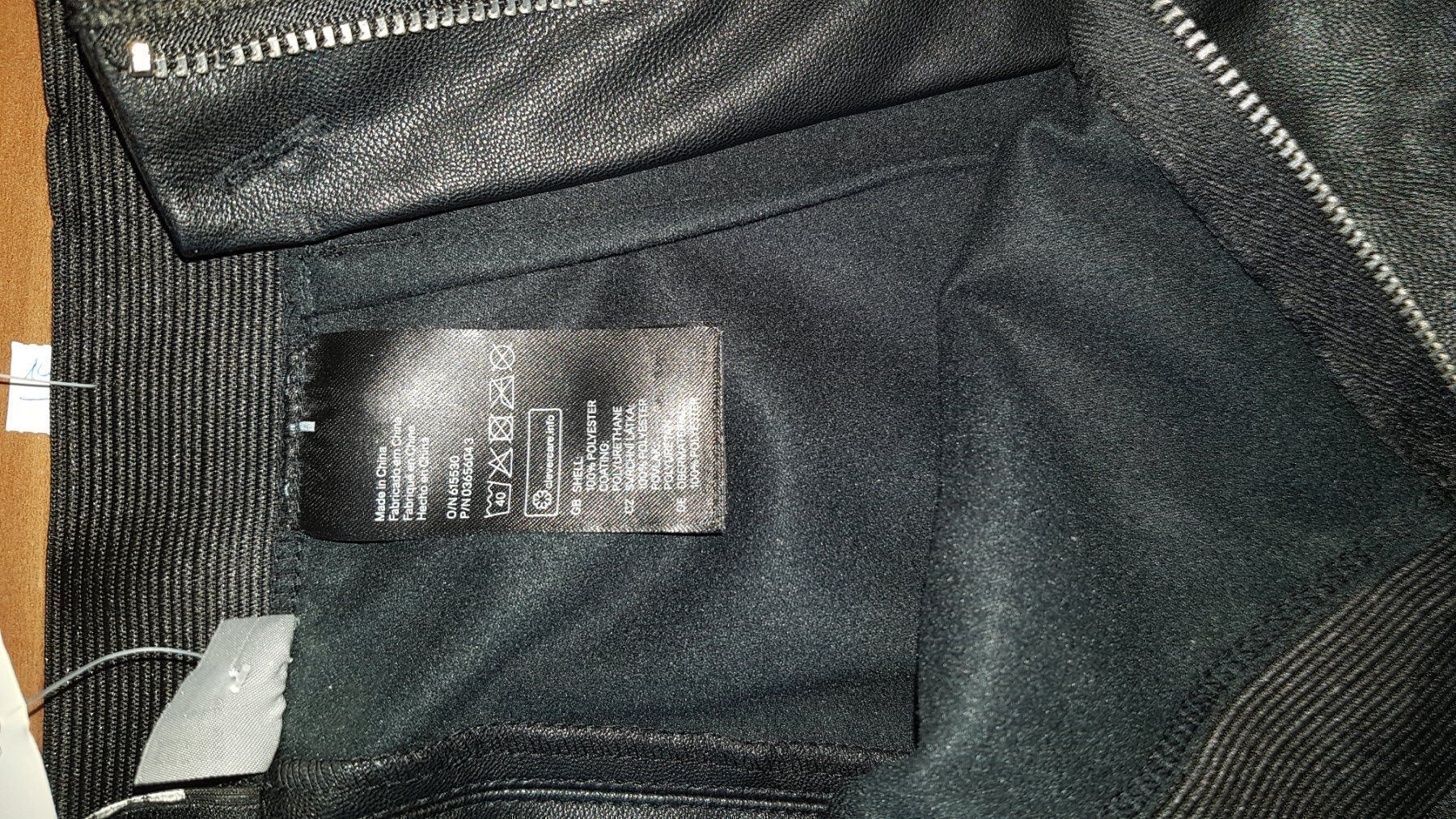 H&M Pantaloni: Kunstlederhose/Leggings Divided gr 34 L9 – Nuovo (secondo la descrizione) da Schwarzenburg venduto da Flamingo07 2