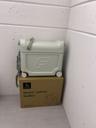 Stokke Jetkids bedbox grün, Neu!