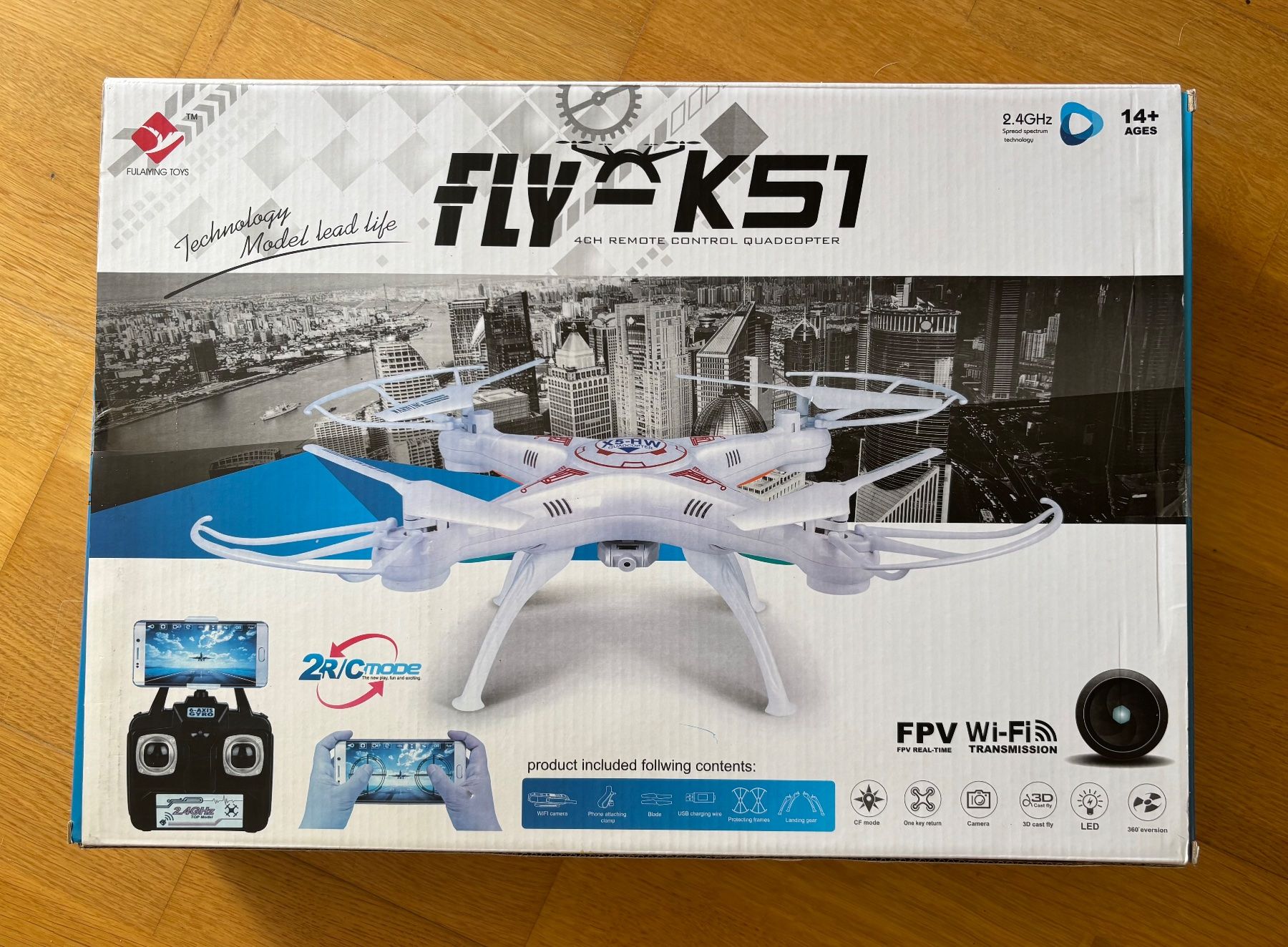 Modellismo RC: Drohne & Gyro Spinner – Nuovo e nell'imballaggio originale da Uzwil venduto da Roger-iO 2