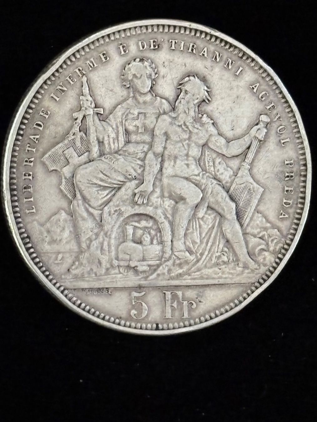 Tutti le monete: 1883 Schützentaler Lugano ss – Usato da Niederlenz venduto da Angi_e 2