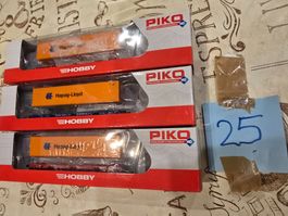 3 Piko Container Wagenset 57757 97162 57700 Hapag Lioyd