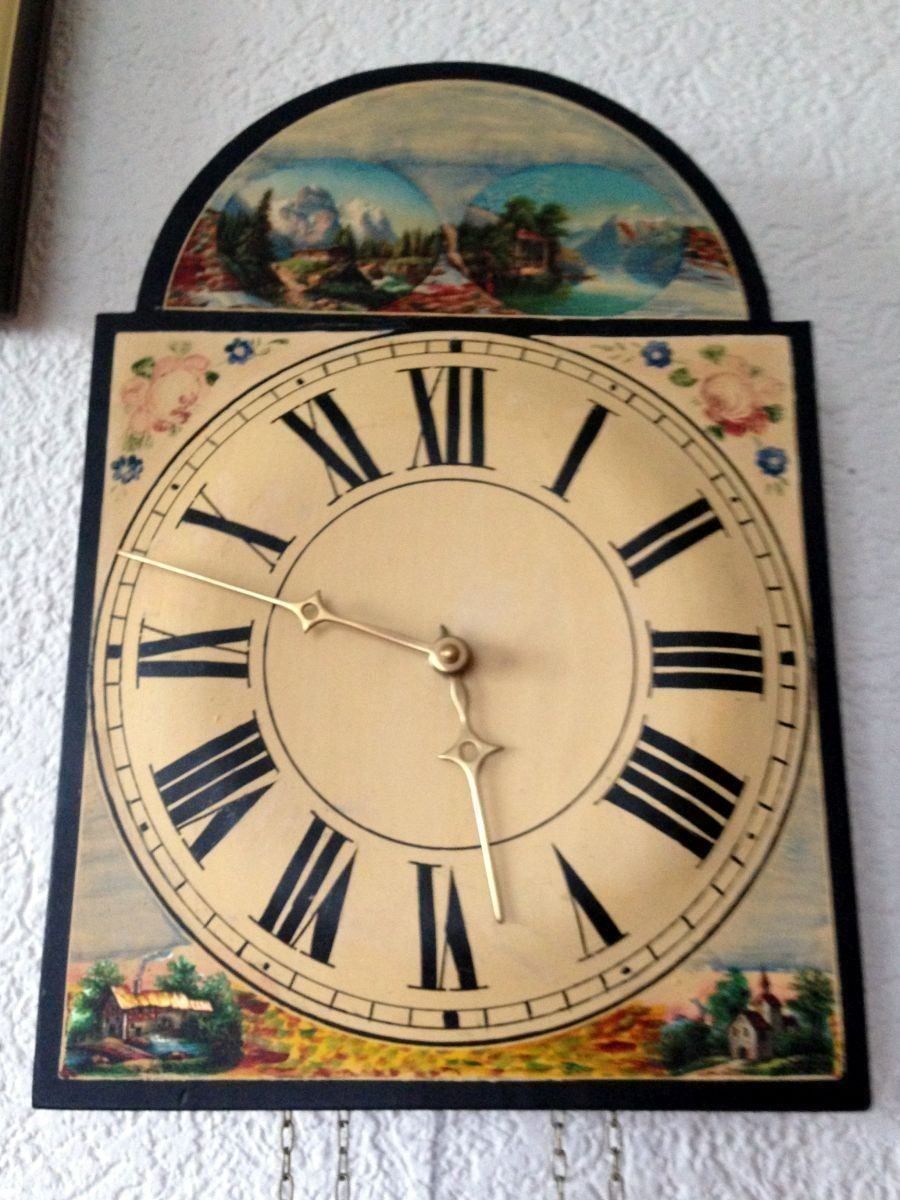 Orologi: Schwarzwalduhr letztes handbemaltes Straub Schild – Usato da Eschenbach venduto da Alicekunst