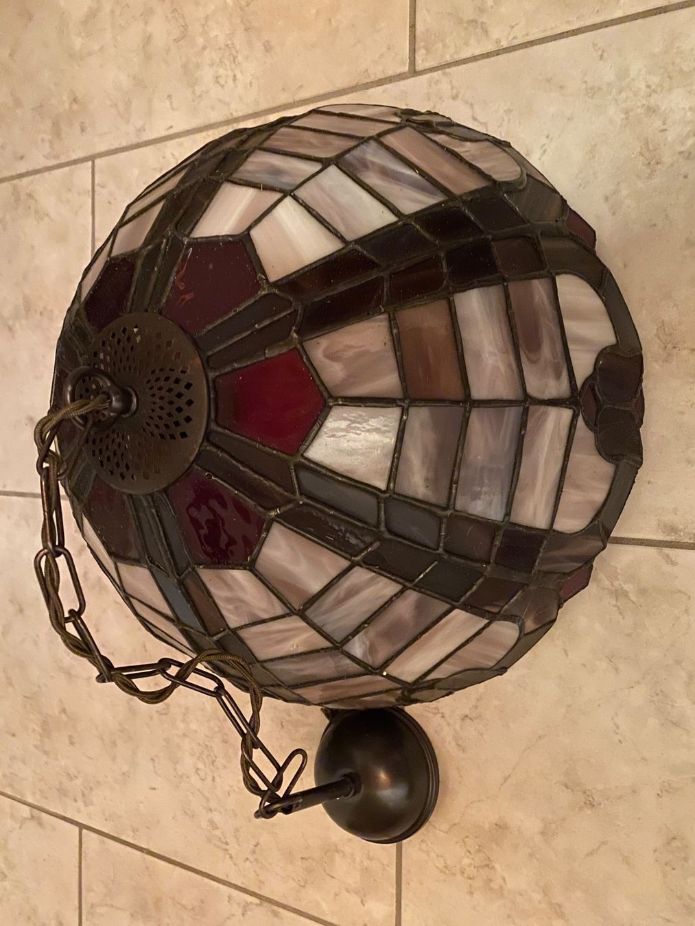 Lustres & lampes de plafonds: Schöne Tiffany Hänge-Lampe – Neuf (Voir description) à Bellach par Legdance 1