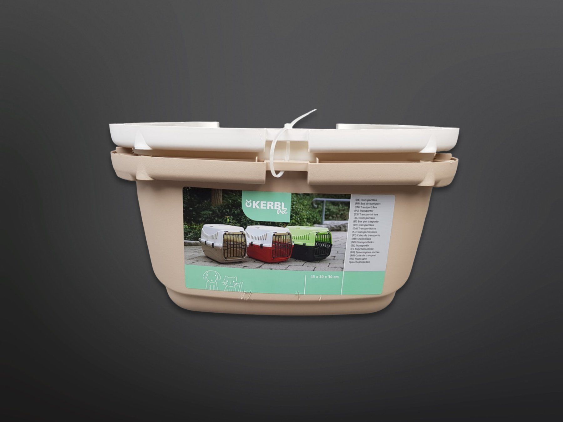 Käfige, Transport & Sicherheit: KERBL PET Transportbox – Gebraucht aus Suhr von Restwert_Suhr